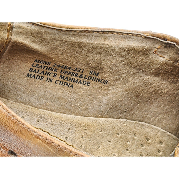 Stacy Adams Loafers Shoes Mens Size 8M Brown Leather Monk Strap 24484-221 main image 12